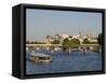 River Seine and Ile De La Cite, Paris, France, Europe-Pitamitz Sergio-Framed Stretched Canvas