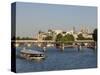 River Seine and Ile De La Cite, Paris, France, Europe-Pitamitz Sergio-Stretched Canvas