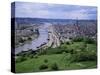 River Seine and Rouen, Seine Maritime, Haute Normandie (Normandy), France-Roy Rainford-Stretched Canvas