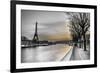 River Seine and The Eiffel Tower-Assaf Frank-Framed Photographic Print