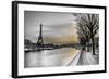 River Seine and The Eiffel Tower-Assaf Frank-Framed Photographic Print