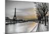 River Seine and The Eiffel Tower-Assaf Frank-Mounted Photographic Print