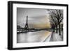 River Seine and The Eiffel Tower-Assaf Frank-Framed Photographic Print