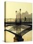 River Seine, Paris, France-Jon Arnold-Stretched Canvas