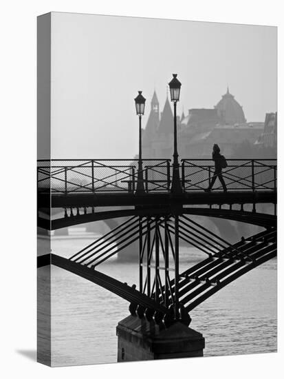 River Seine, Paris, France-Jon Arnold-Stretched Canvas