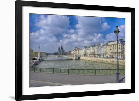 River Seine-Cora Niele-Framed Giclee Print