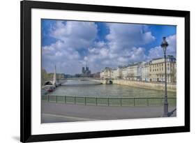 River Seine-Cora Niele-Framed Giclee Print