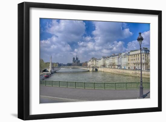 River Seine-Cora Niele-Framed Giclee Print