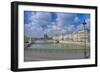 River Seine-Cora Niele-Framed Giclee Print