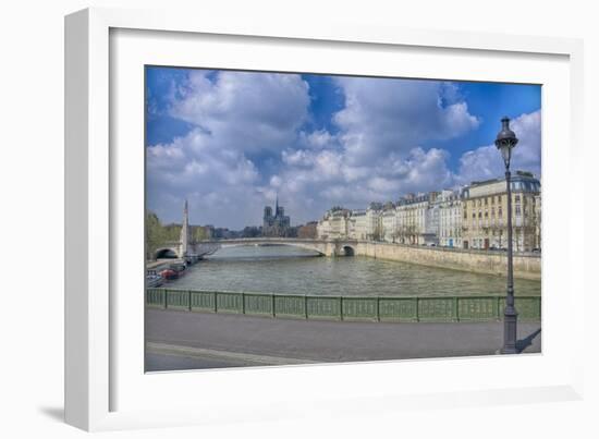 River Seine-Cora Niele-Framed Giclee Print