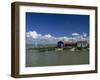 River Seudre, Le Tregarde, Charente Maritime, Poitou-Charentes, France, Europe-David Hughes-Framed Photographic Print