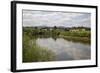 River Severn and the Malvern Hills, Near Kempsey, Worcestershire, England, United Kingdom, Europe-Stuart Black-Framed Photographic Print