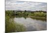 River Severn and the Malvern Hills, Near Kempsey, Worcestershire, England, United Kingdom, Europe-Stuart Black-Mounted Photographic Print