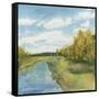 River Sketch I-Megan Meagher-Framed Stretched Canvas