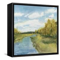 River Sketch I-Megan Meagher-Framed Stretched Canvas