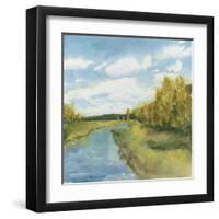 River Sketch I-Megan Meagher-Framed Art Print