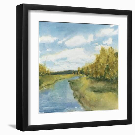 River Sketch I-Megan Meagher-Framed Art Print