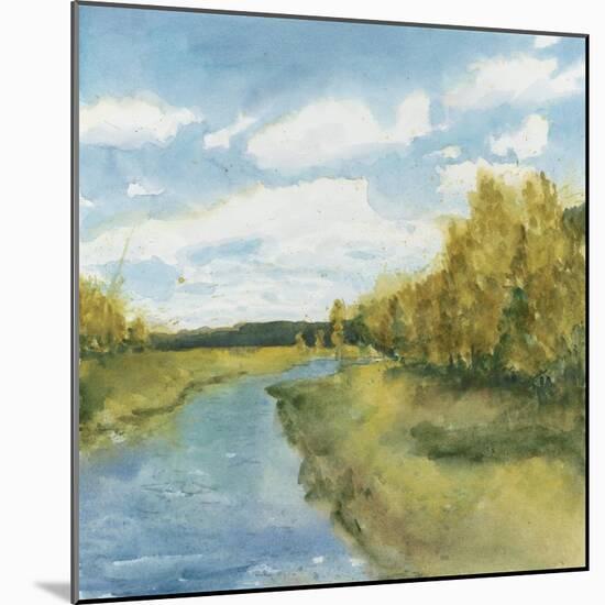 River Sketch I-Megan Meagher-Mounted Art Print