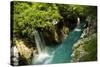 River Soca Flowing Through Velika Korita, Triglav National Park, Slovenia, June 2009-Zupanc-Stretched Canvas