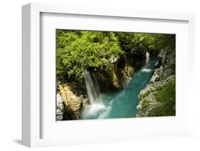 River Soca Flowing Through Velika Korita, Triglav National Park, Slovenia, June 2009-Zupanc-Framed Photographic Print