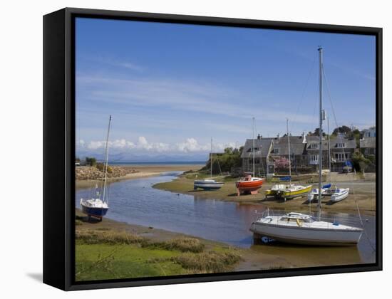 River Soch Estuary, Abersoch, St.Tudwals Road, Llyn Peninsula, Gwynedd, North Wales, Wales, UK-Neale Clarke-Framed Stretched Canvas
