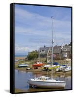 River Soch Estuary, Abersoch, St.Tudwals Road, Llyn Peninsula, Gwynedd, North Wales, Wales, UK-Neale Clarke-Framed Stretched Canvas