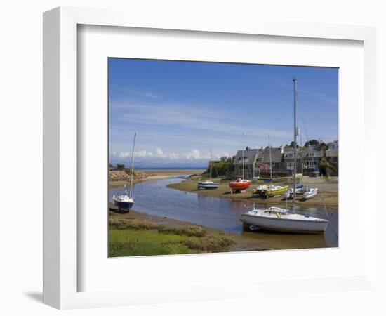 River Soch Estuary, Abersoch, St.Tudwals Road, Llyn Peninsula, Gwynedd, North Wales, Wales, UK-Neale Clarke-Framed Photographic Print