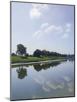 River Somme, St. Valery Sur Somme, Picardy, France-David Hughes-Mounted Photographic Print