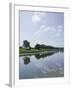 River Somme, St. Valery Sur Somme, Picardy, France-David Hughes-Framed Photographic Print