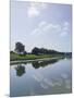 River Somme, St. Valery Sur Somme, Picardy, France-David Hughes-Mounted Photographic Print