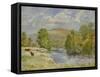 River Spey, Kinrara, 1989-Tim Scott Bolton-Framed Stretched Canvas