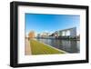 River Spree and Bundeskanzleramt in Berlin, Germany-paul prescott-Framed Photographic Print