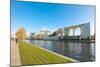 River Spree and Bundeskanzleramt in Berlin, Germany-paul prescott-Mounted Photographic Print