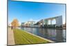 River Spree and Bundeskanzleramt in Berlin, Germany-paul prescott-Mounted Photographic Print