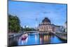 River Spree, Bode Museum and TV tower, Museum Island, Berlin, Germany-Sabine Lubenow-Mounted Photographic Print