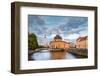 River Spree, Bode Museum and TV tower, Museum Island, Berlin, Germany-Sabine Lubenow-Framed Photographic Print