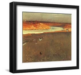 River Spree-Eugen Bracht-Framed Art Print