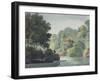 River St. Charles, 1810 (W/C on Paper)-George Heriot-Framed Giclee Print