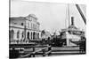 River Steamer at the Customs House, Asuncion, Paraguay, 1911-null-Stretched Canvas