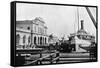 River Steamer at the Customs House, Asuncion, Paraguay, 1911-null-Framed Stretched Canvas