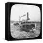 River Steamer, USA, Late 19th or Early 20th Century-null-Framed Stretched Canvas