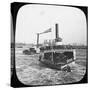 River Steamer, USA, Late 19th or Early 20th Century-null-Stretched Canvas