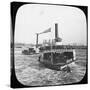 River Steamer, USA, Late 19th or Early 20th Century-null-Stretched Canvas