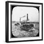 River Steamer, USA, Late 19th or Early 20th Century-null-Framed Photographic Print