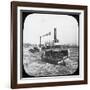 River Steamer, USA, Late 19th or Early 20th Century-null-Framed Photographic Print