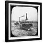 River Steamer, USA, Late 19th or Early 20th Century-null-Framed Photographic Print