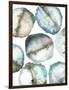 River Stones-Lora Gold-Framed Art Print