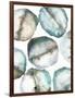 River Stones-Lora Gold-Framed Art Print