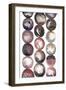 River Stones-Lora Gold-Framed Art Print