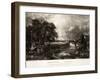 River Stour-John Constable-Framed Giclee Print